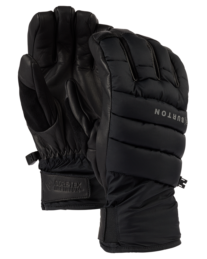 Burton [ak]® Oven Gore-Tex Infinium Gloves - True Black - 2023 Snow Gloves & Mittens - Trojan Wake Ski Snow