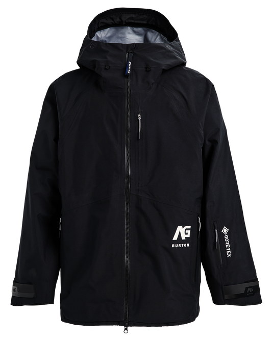 Burton x Analog Hardpack 3L Snow Jacket - True Black Unisex Snow Jackets - Trojan Wake Ski Snow