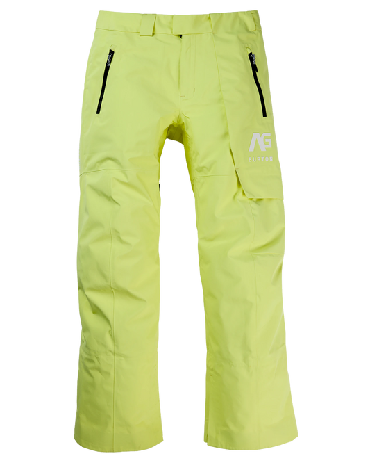 Burton Analog Hardpack Gore-Tex 3L Snow Pants - Sulfur Zest - 2024 Men's Snow Pants - SnowSkiersWarehouse