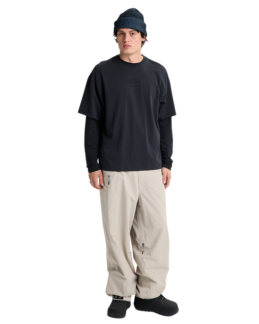 Burton x Analog Offspin 2L Snow Pants - Stone Grey Unisex Snow Pants - Trojan Wake Ski Snow