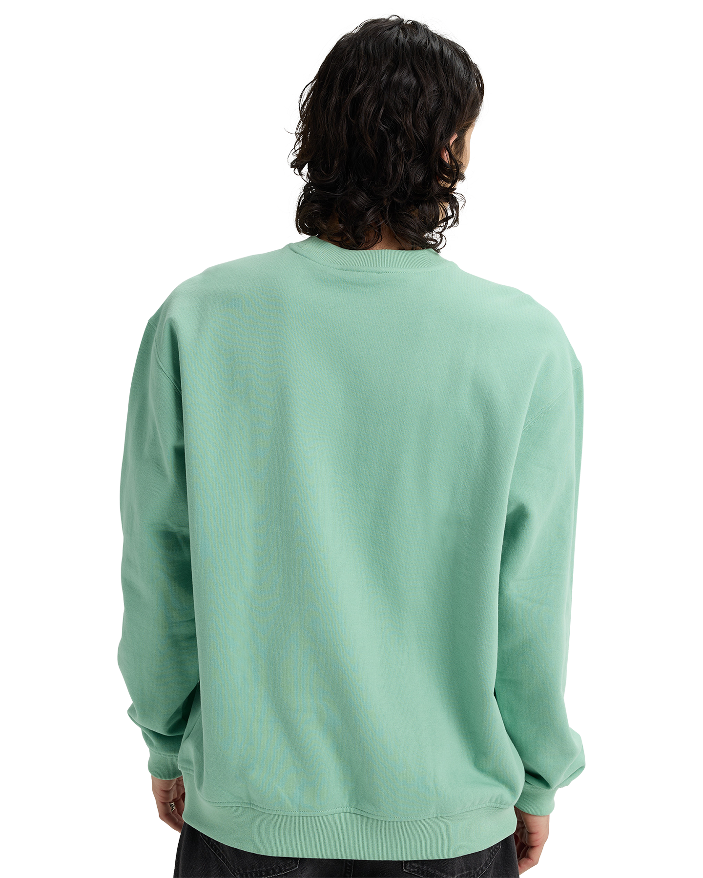 Burton BRTN Crewneck Sweatshirt - Soft Sage Unisex Crewnecks - Trojan Wake Ski Snow