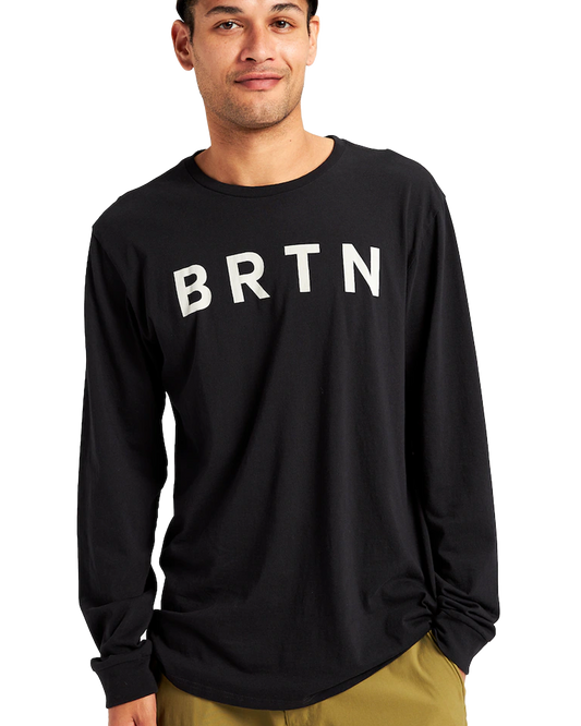 Burton Brtn Longsleeve Tee Unisex L/S Tees - Trojan Wake Ski Snow