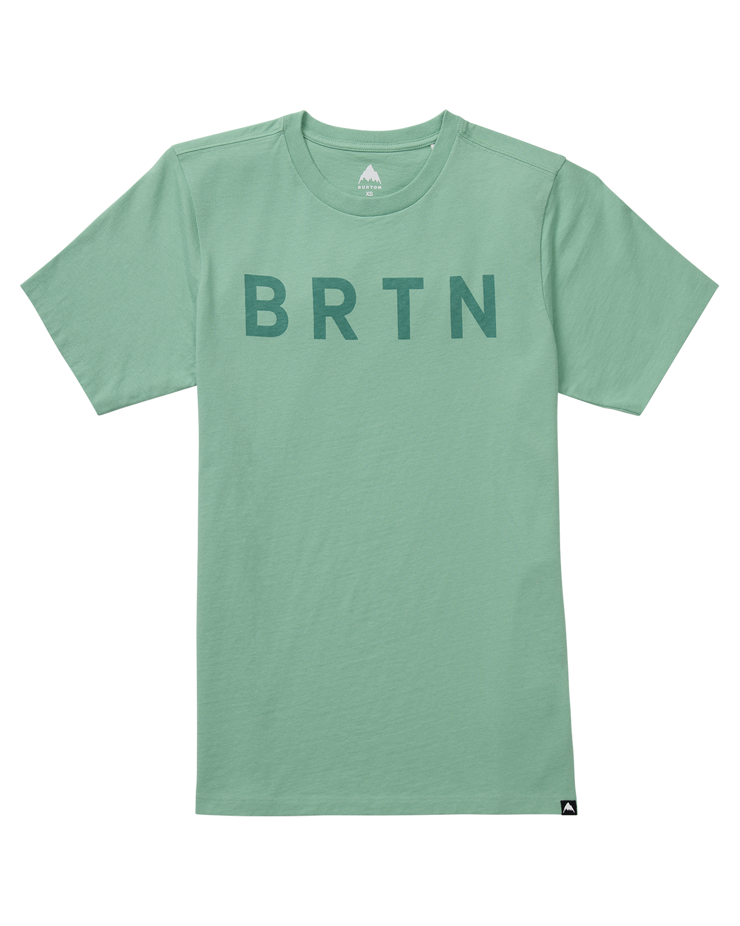 Burton BRTN Short Sleeve T-Shirt - Soft Sage Unisex S/S Tees - Trojan Wake Ski Snow