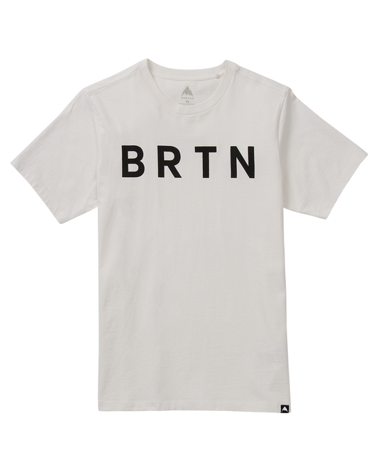 Burton BRTN Short Sleeve T-Shirt - Stout White