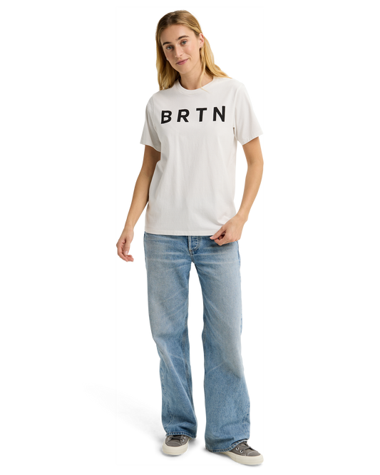 Burton BRTN Short Sleeve T-Shirt - Stout White