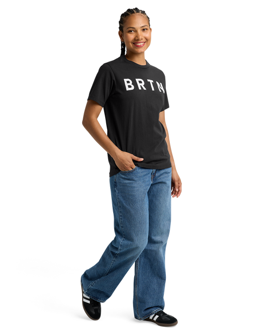 Burton BRTN Short Sleeve T-Shirt - True Black