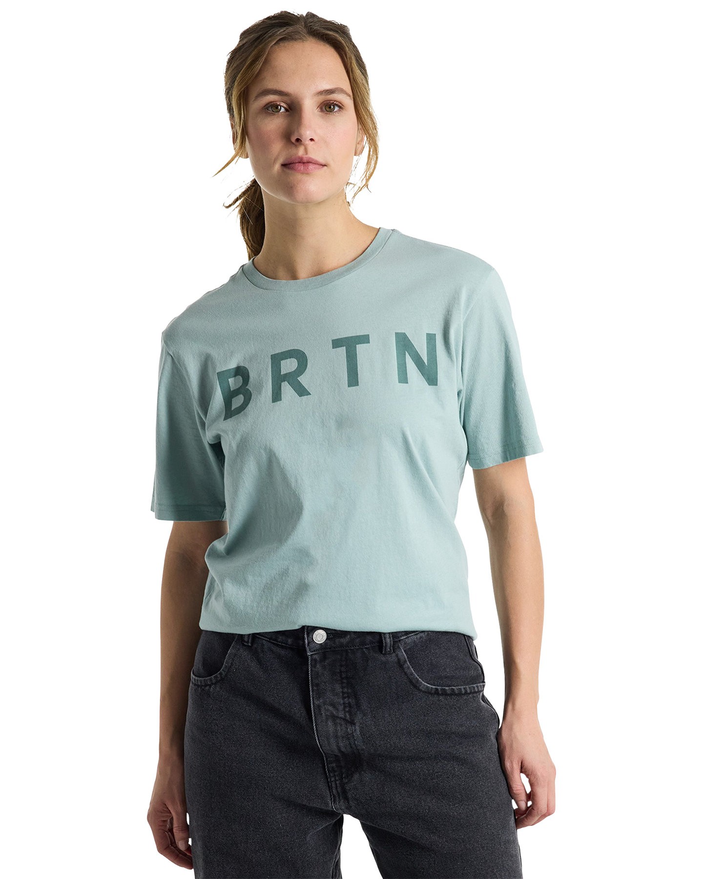 Burton Brtn Shortsleeve Tee - True Black Unisex S/S Tees - Trojan Wake Ski Snow
