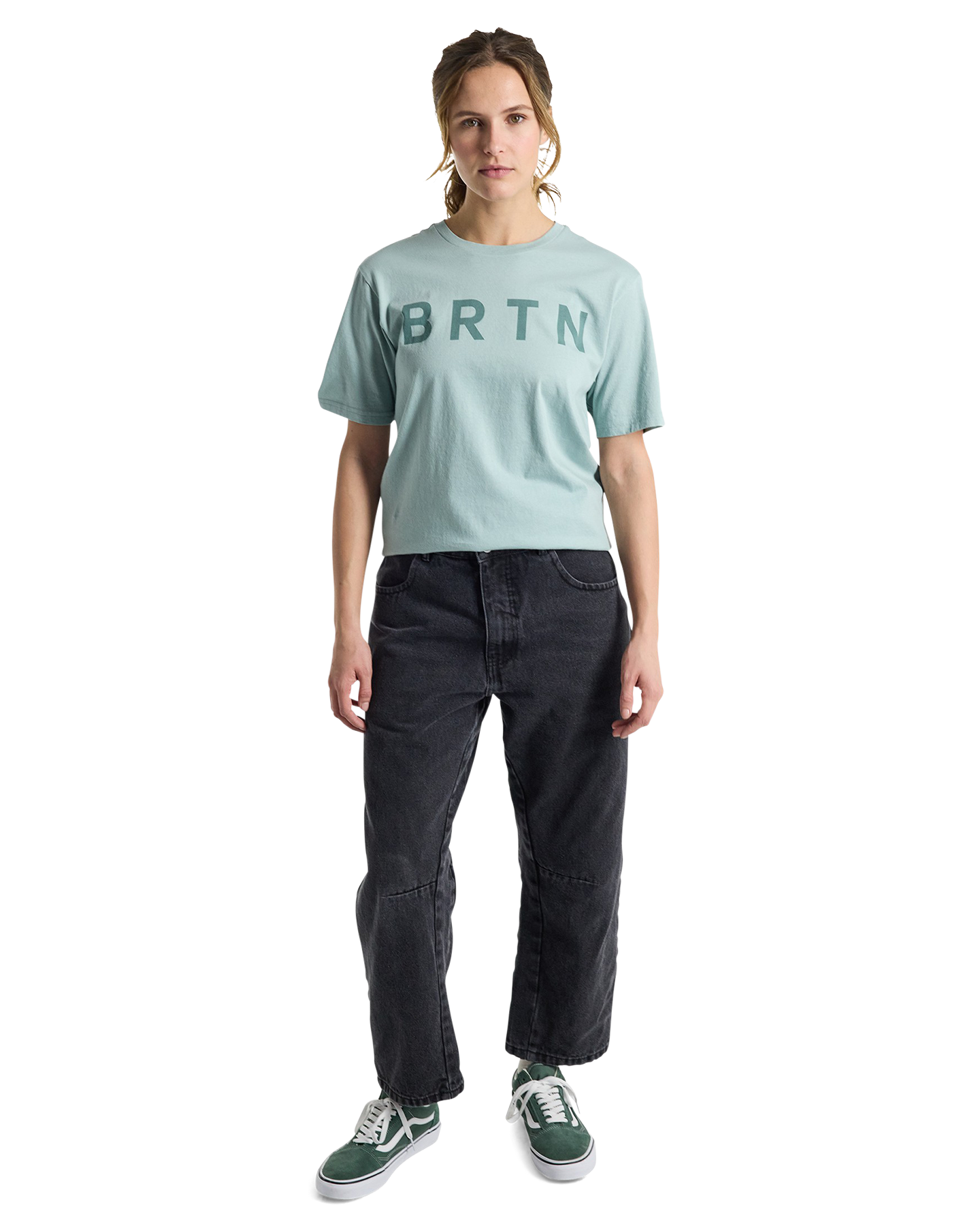 Burton Brtn Shortsleeve Tee - True Black Unisex S/S Tees - Trojan Wake Ski Snow