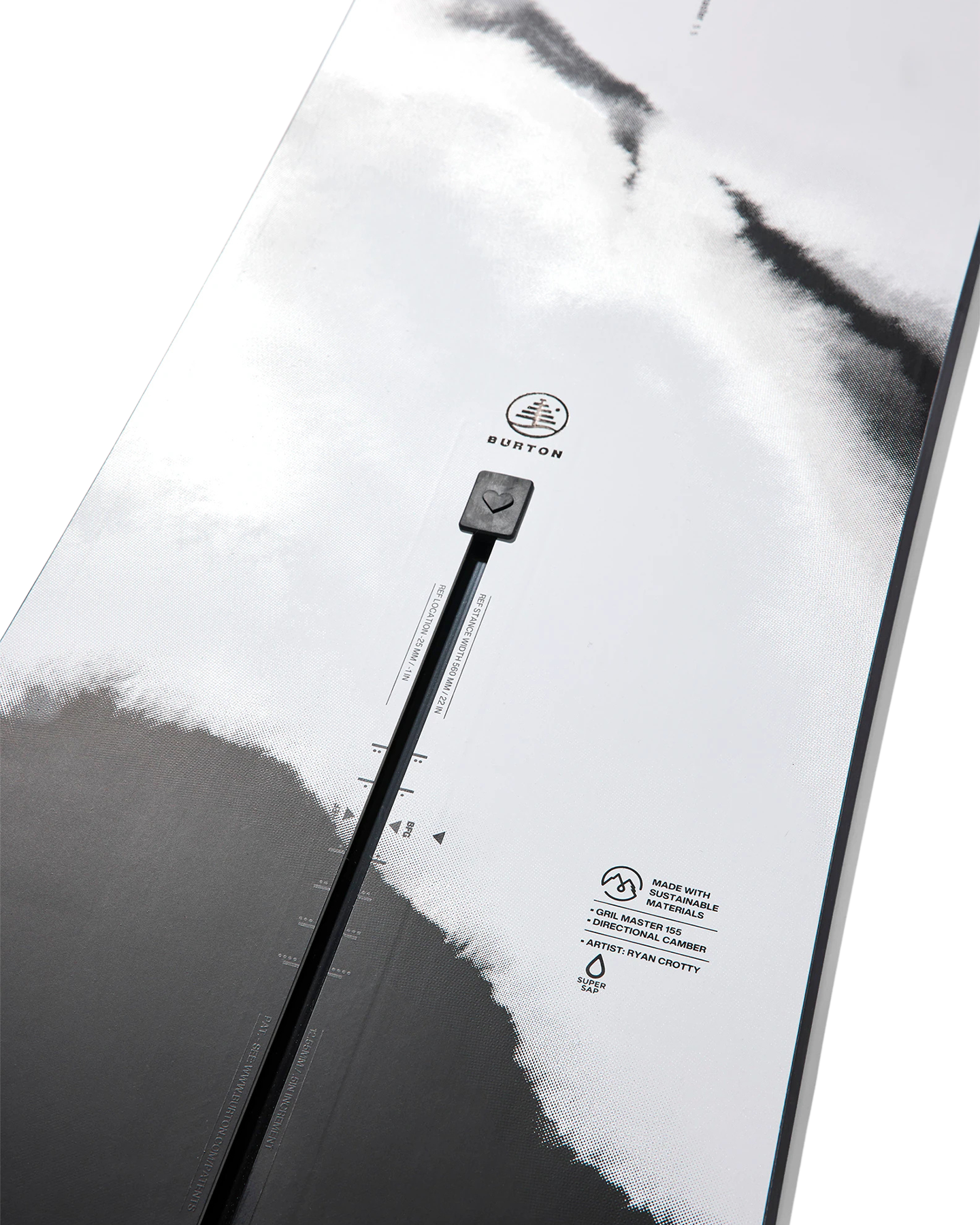 Burton Family Tree Gril Master Snowboard - 2025 Unisex Snowboards - Trojan Wake Ski Snow