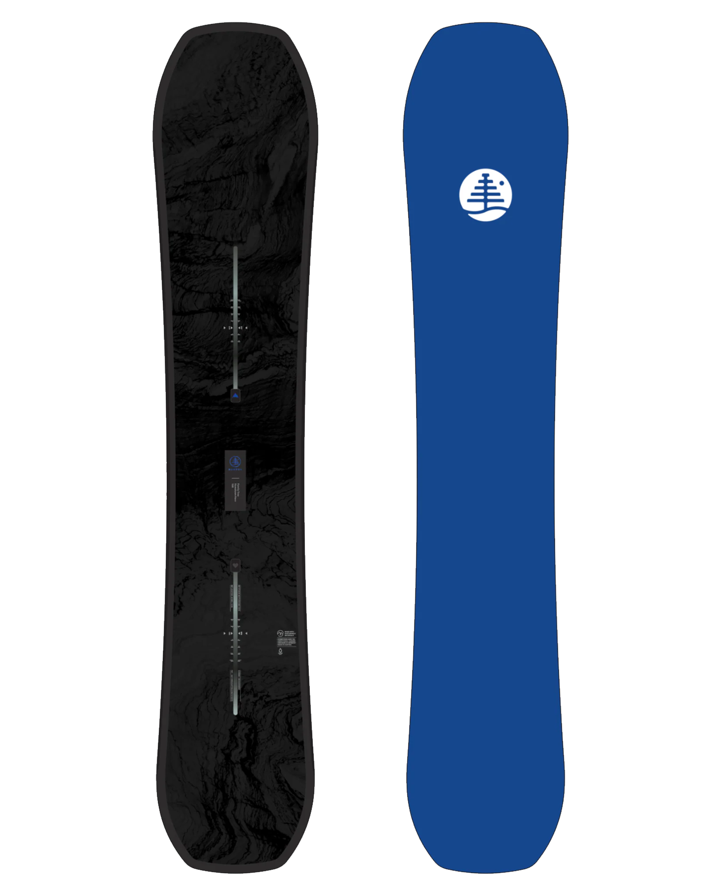 Burton Family Tree Hometown Hero - 2024 Unisex Snowboards - Trojan Wake Ski Snow