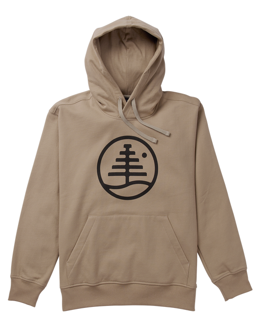 Burton Family Tree Pullover Hoodie - Summit Taupe