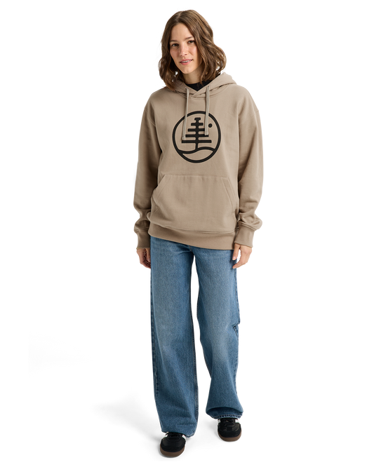 Burton Family Tree Pullover Hoodie - Summit Taupe