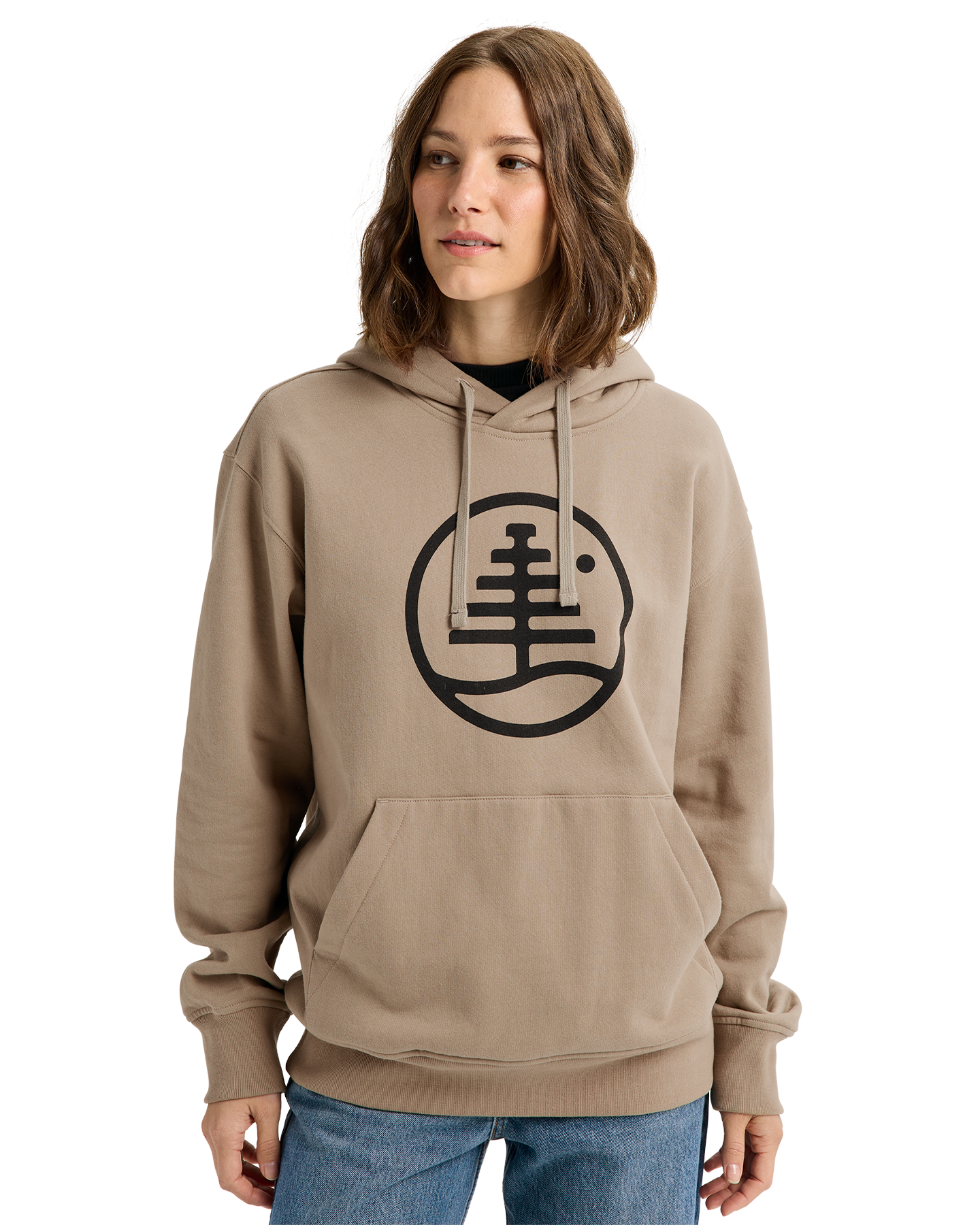 Burton Family Tree Pullover Hoodie - Summit Taupe Unisex Hoodies - Trojan Wake Ski Snow