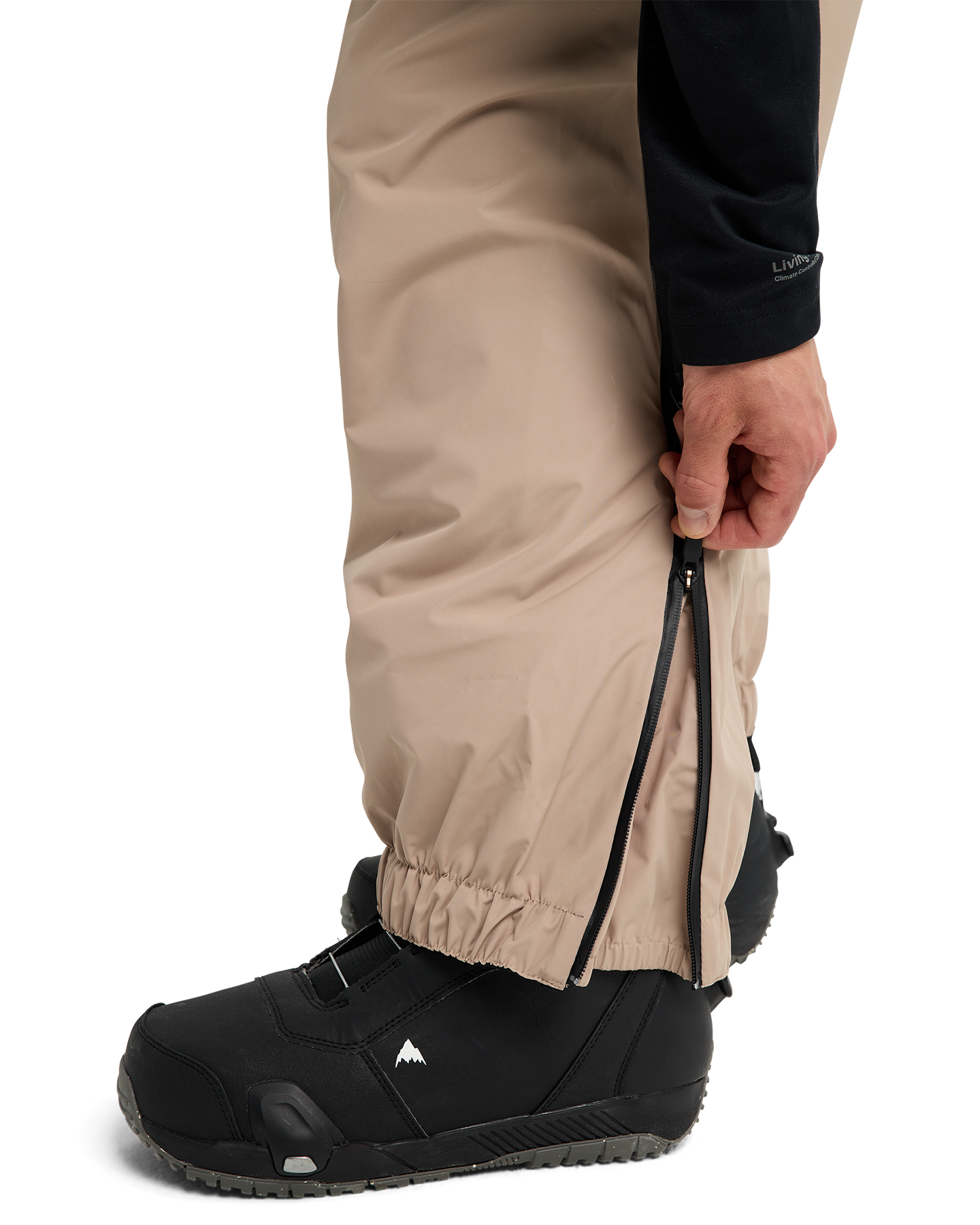 Burton Futuretrust 2L Snow Bib Pants - Summit Taupe Unisex Snow Bibs - Trojan Wake Ski Snow