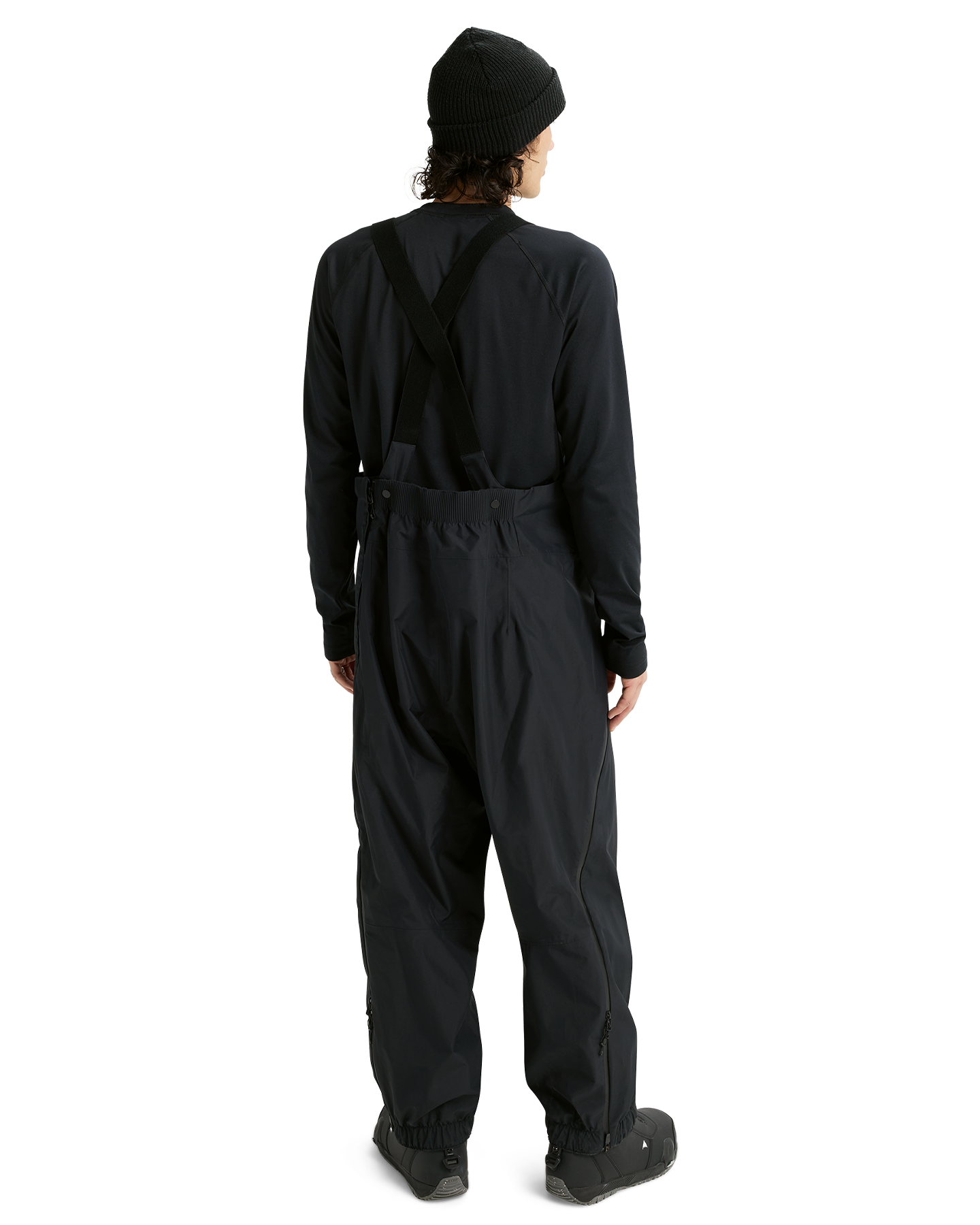 Burton Futuretrust 2L Snow Bib Pants - True Black Unisex Snow Bibs - Trojan Wake Ski Snow