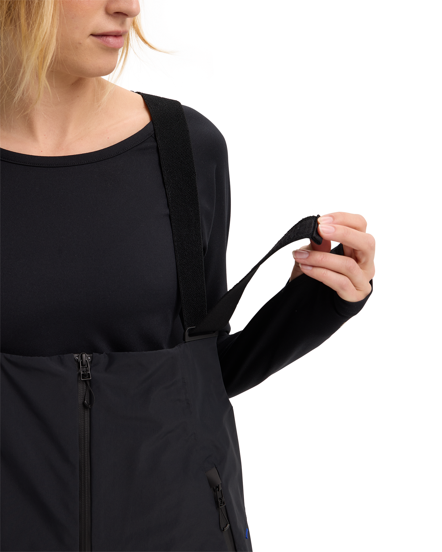 Burton Futuretrust 2L Snow Bib Pants - True Black Unisex Snow Bibs - Trojan Wake Ski Snow