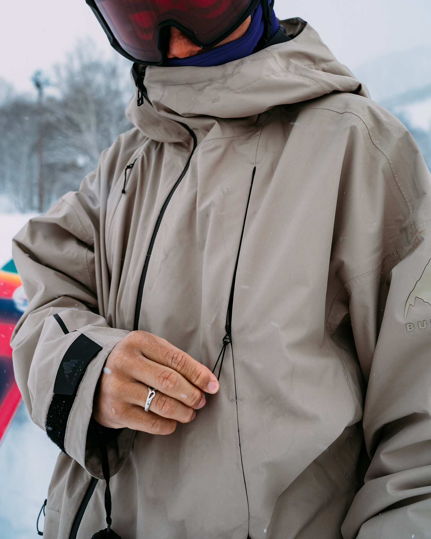 Burton Futuretrust 2L Snow Jacket - Summit Taupe Unisex Snow Jackets - Trojan Wake Ski Snow