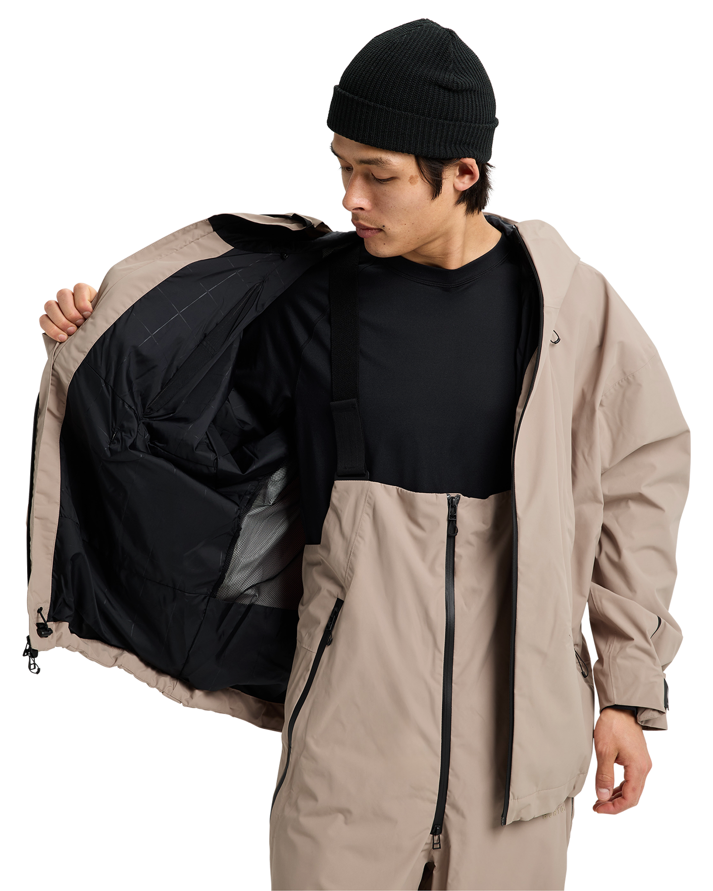 Burton Futuretrust 2L Snow Jacket - Summit Taupe Unisex Snow Jackets - Trojan Wake Ski Snow