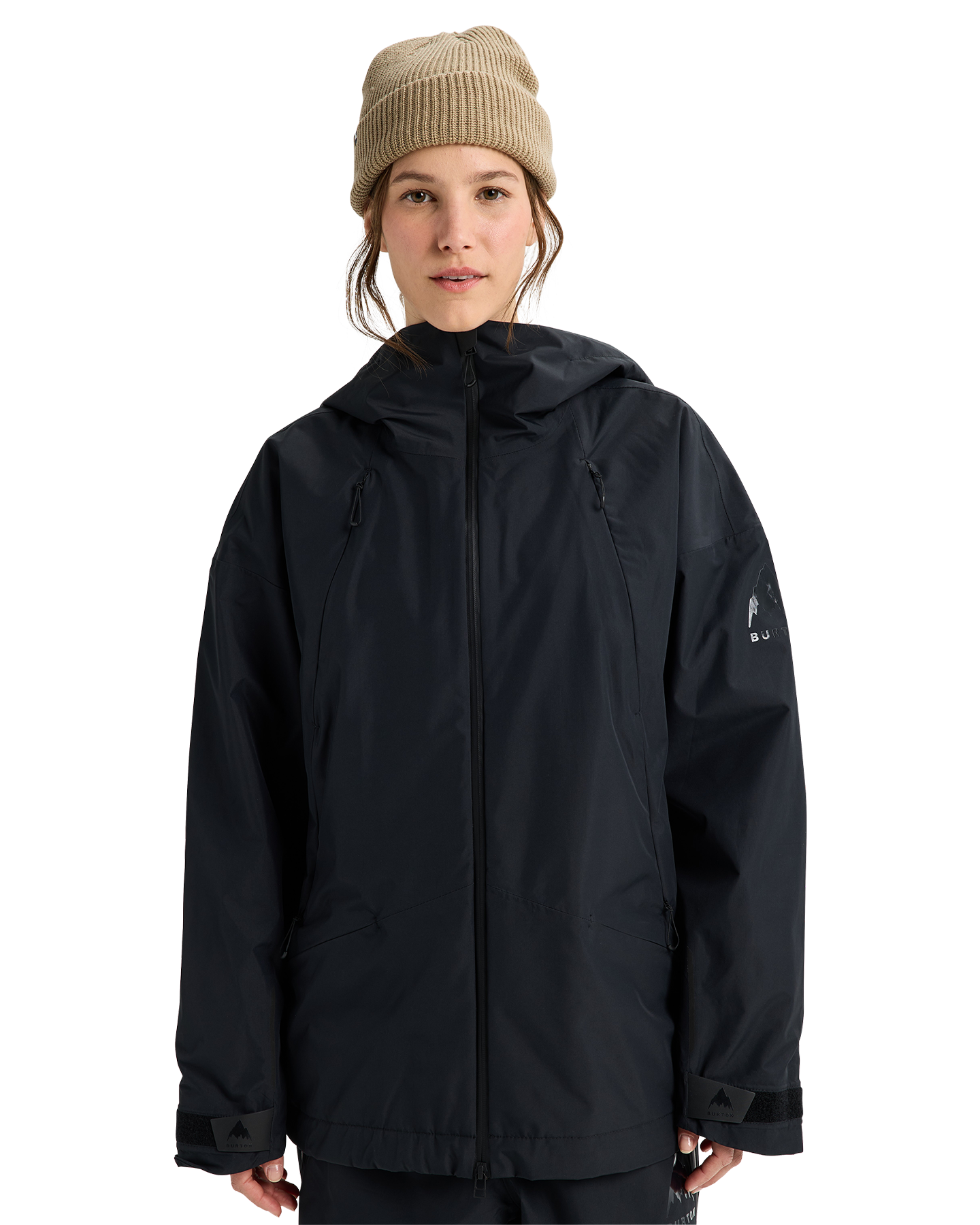 Burton Futuretrust 2L Snow Jacket - True Black Unisex Snow Jackets - Trojan Wake Ski Snow
