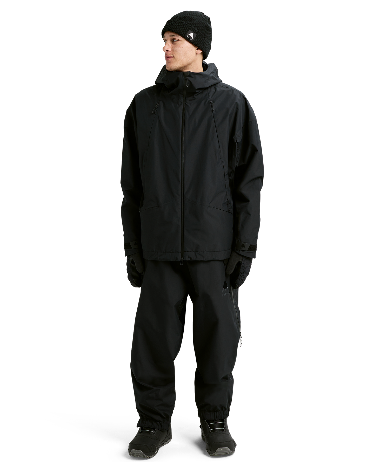 Burton Futuretrust 2L Snow Jacket - True Black Unisex Snow Jackets - Trojan Wake Ski Snow