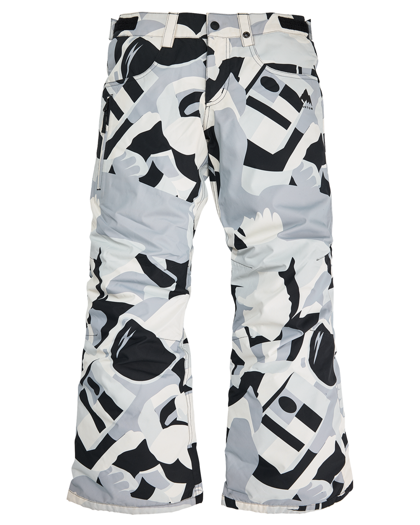 Burton Kids' Barnstorm 2L Snow Pants - True Black Cosmoblock Snow Pants - Trojan Wake Ski Snow