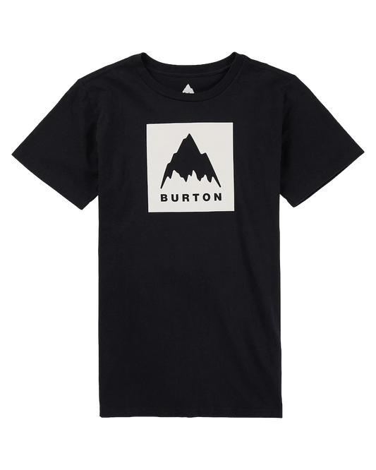 Burton Kids' Classic Mountainhigh Shortsleeve - True Black Kids' S/S Tees - Trojan Wake Ski Snow