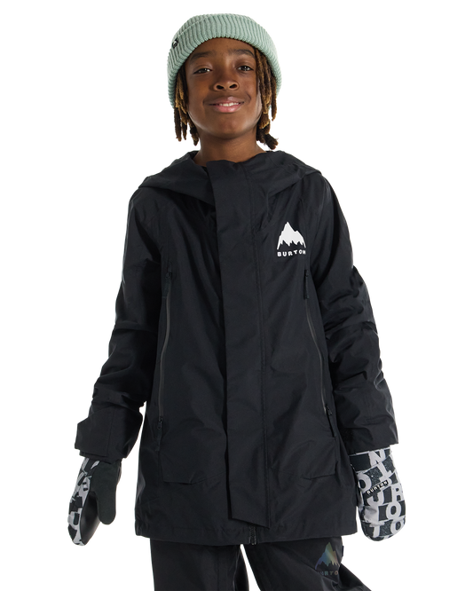 Burton Kids' Gore-Tex Shell Snow Jacket - True Black