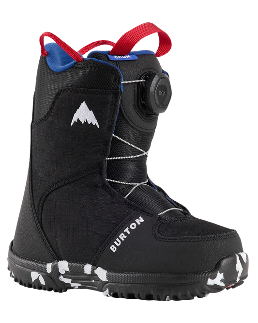 Burton Kids' Grom BOA® Snowboard Boots - Black Kids' Snowboard Boots - Trojan Wake Ski Snow