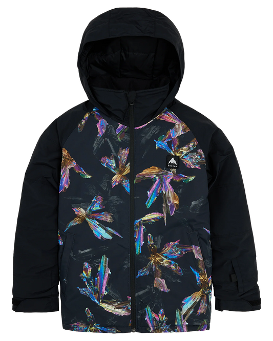 Burton Kids' Hart 2L Snow Jacket - True Black Crystals Snow Jackets - Trojan Wake Ski Snow