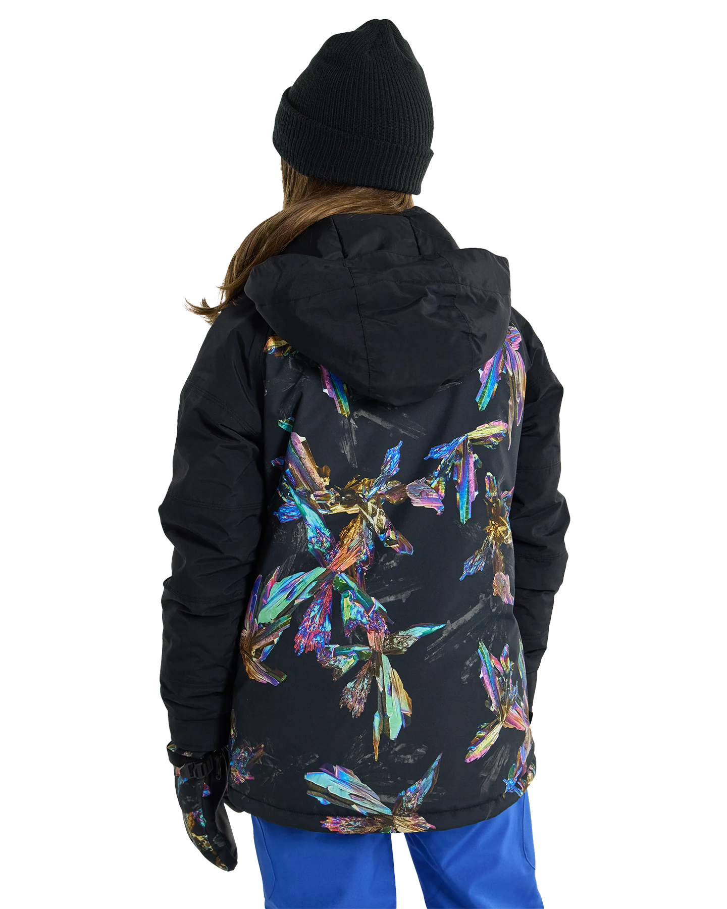 Burton Kids' Hart 2L Snow Jacket - True Black Crystals Snow Jackets - Trojan Wake Ski Snow