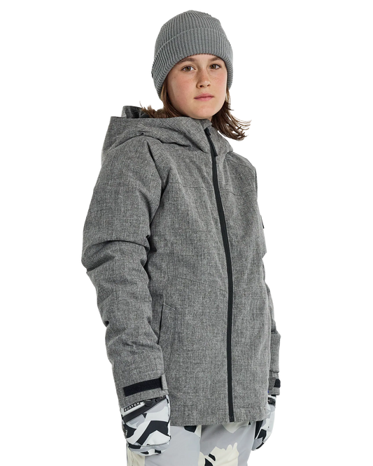 Burton Kids' Lodgepole 2L Snow Jacket - Bog Heather Snow Jackets - Trojan Wake Ski Snow