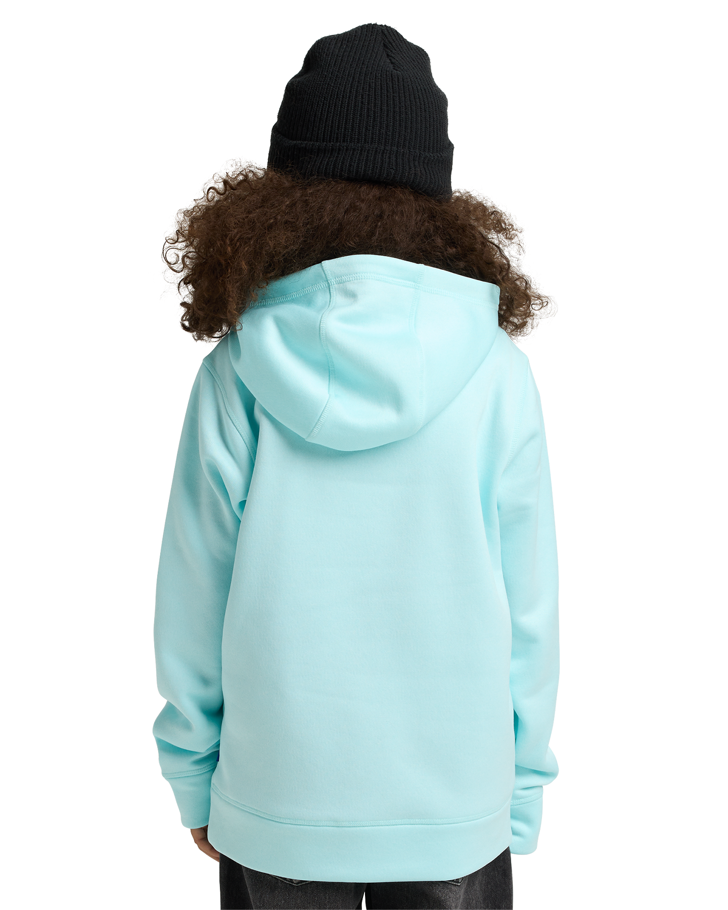 Burton Kids' Oak Pullover Hoodie - Light Teal Heather Kids' Hoodies - Trojan Wake Ski Snow