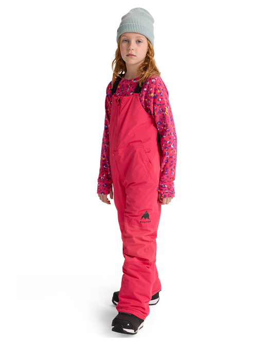 Burton Kids' Skylar 2L Snow Bib Pants - Azalea Pink
