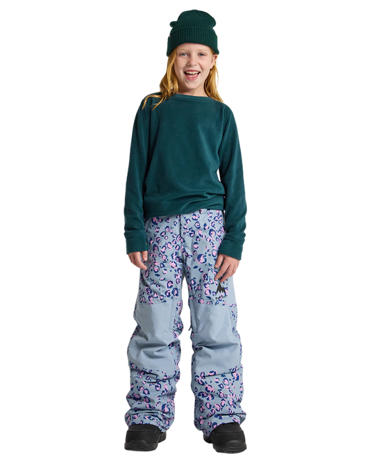 Burton Kids' Skylar Snow Pants - Cheetah Kids' Snow Pants - Trojan Wake Ski Snow