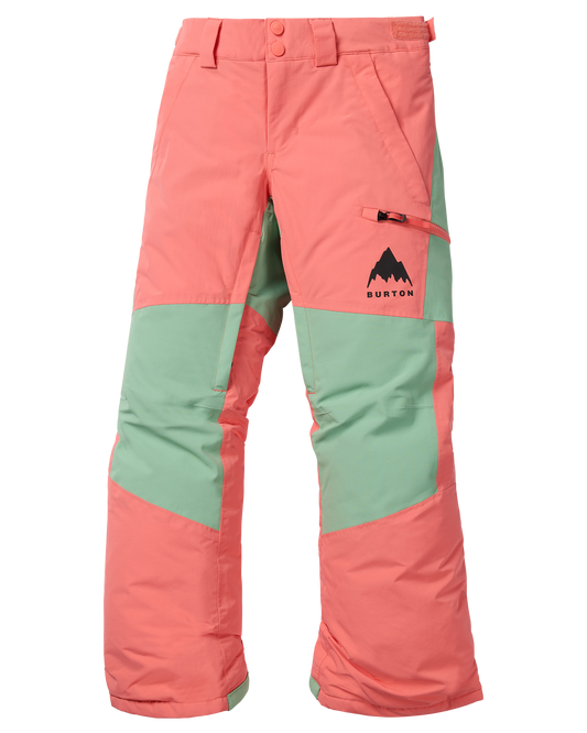 Burton Kids' Skylar Snow Pants - Peach Echo Kids' Snow Pants - Trojan Wake Ski Snow