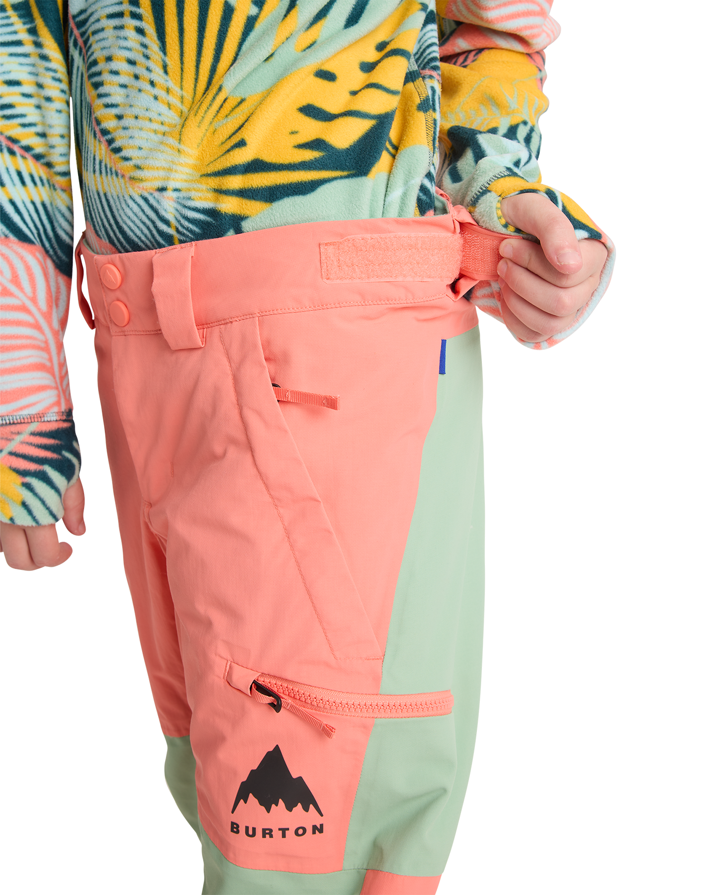 burton kids snowboard oants Burton Kids' Skylar Snow Pants - Peach Echo