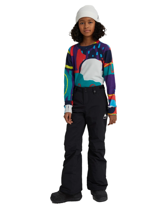 Burton Kids' Sweetart 2L Snow Pants - True Black Kids' Snow Pants - Trojan Wake Ski Snow