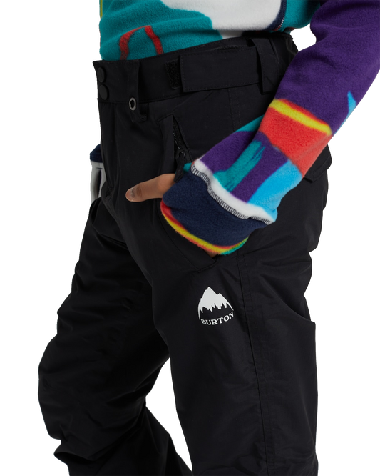 Burton Kids' Sweetart 2L Snow Pants - True Black Kids' Snow Pants - SnowSkiersWarehouse