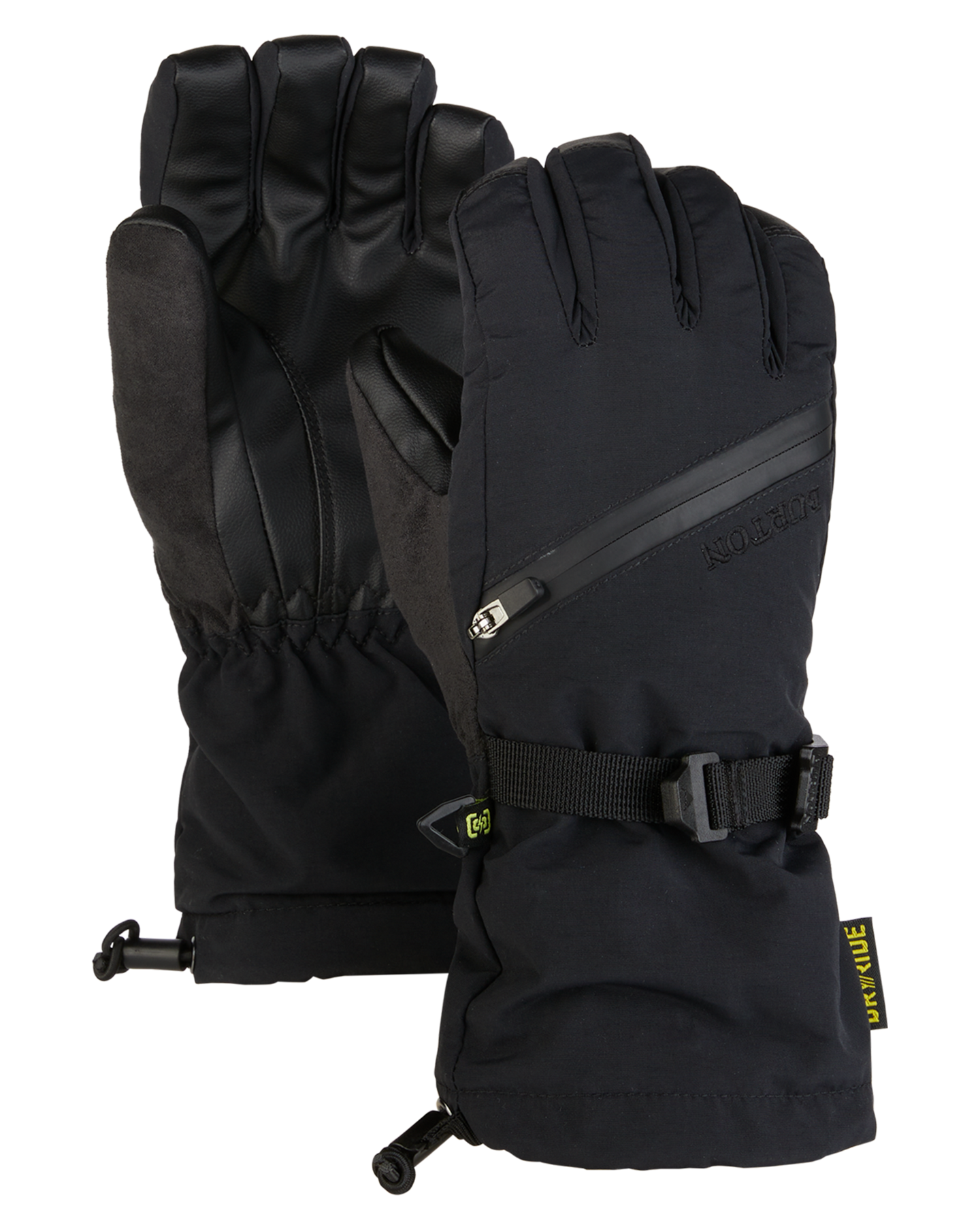 Burton Kids' Vent Snow Gloves - True Black Kids' Snow Gloves & Mittens - SnowSkiersWarehouse