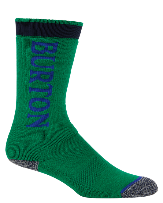 Burton Kids' Weekend Midweight Socks 2-Pack - Galaxy Green Socks - SnowSkiersWarehouse