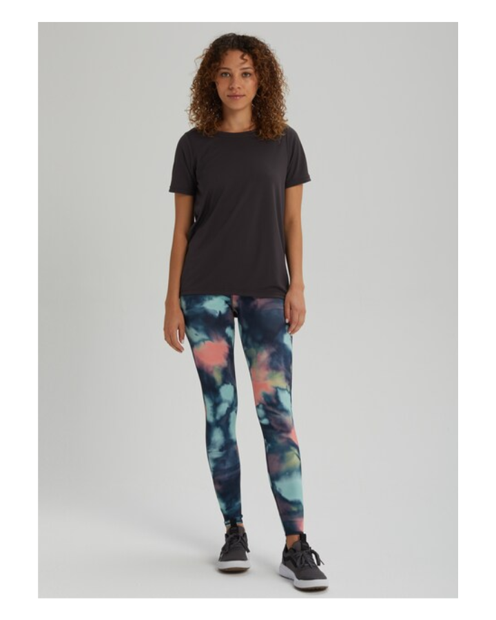 Burton Luxemore Women's Leggings - Aura Dye Thermals - Trojan Wake Ski Snow