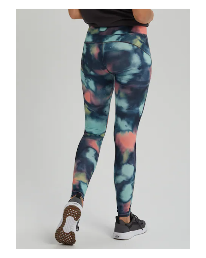 Burton Luxemore Women's Leggings - Aura Dye Thermals - Trojan Wake Ski Snow