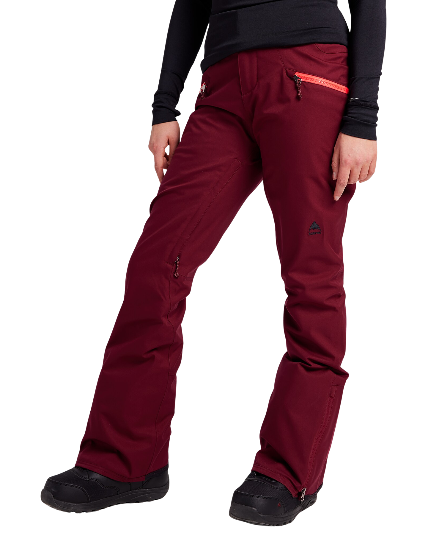 Burton Marcy Women's High Rise Women's Pant - Mulled Berry Women's Snow Pants - Trojan Wake Ski Snow