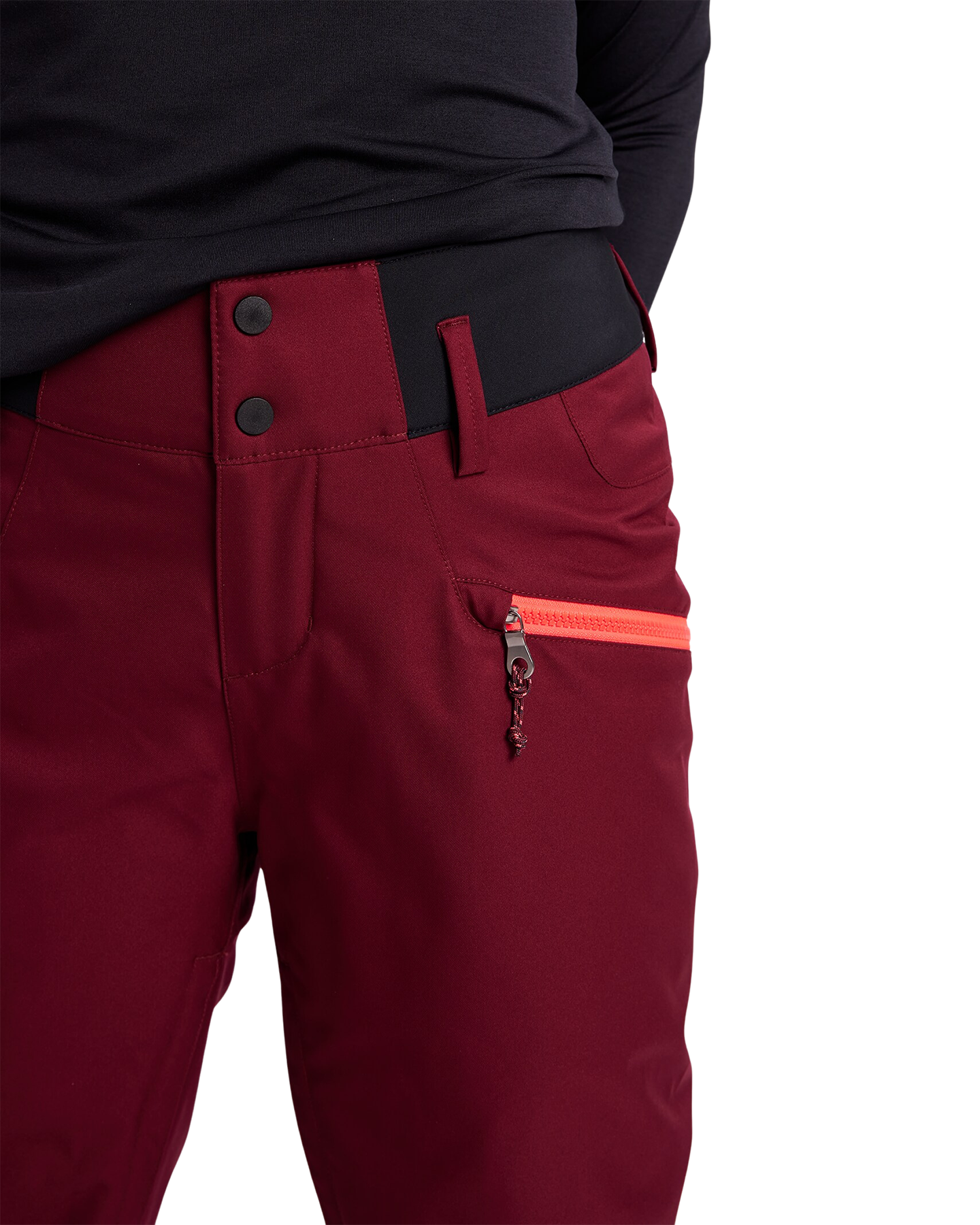 Burton Marcy Women's High Rise Women's Pant - Mulled Berry Women's Snow Pants - Trojan Wake Ski Snow