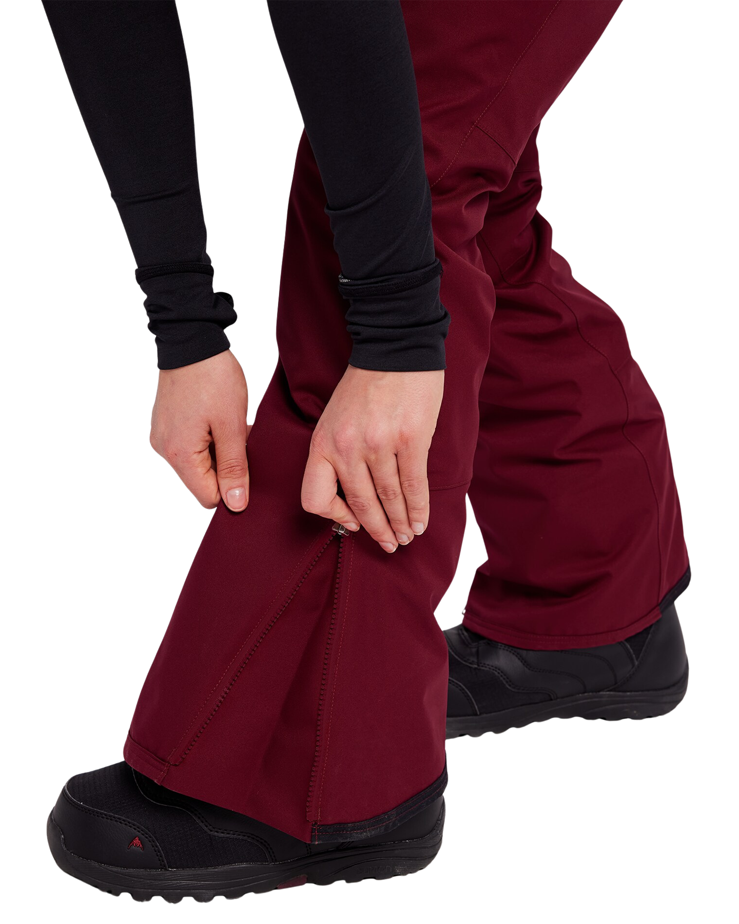 Burton Marcy Women's High Rise Women's Pant - Mulled Berry Women's Snow Pants - Trojan Wake Ski Snow