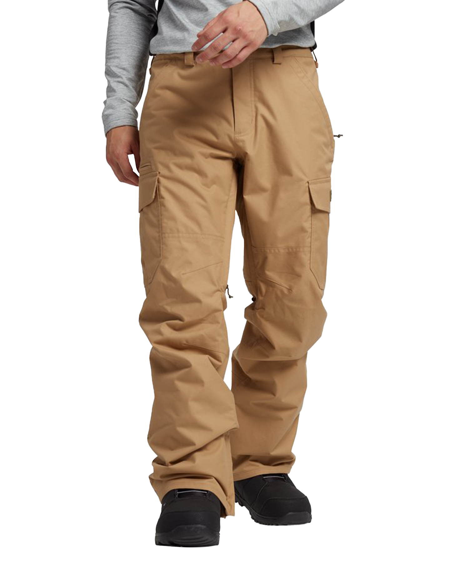 Burton Men's 2L Cargo Snow Pants - Relaxed Fit - Kelp Snow Pants - Trojan Wake Ski Snow