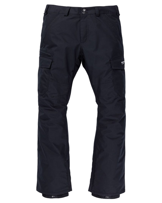 Burton Men's 2L Cargo Snow Pants - Relaxed Fit - True Black Snow Pants - Trojan Wake Ski Snow