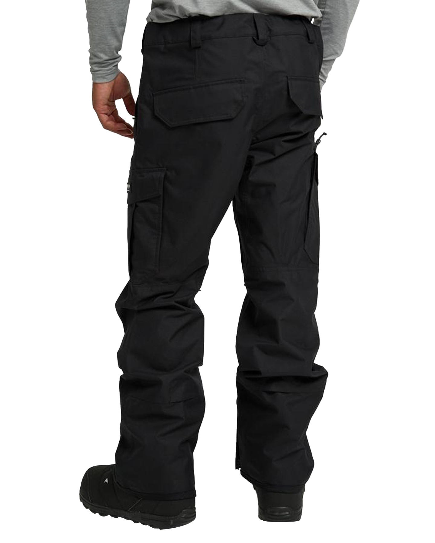 Burton Men's 2L Cargo Snow Pants - Relaxed Fit - True Black Snow Pants - Trojan Wake Ski Snow