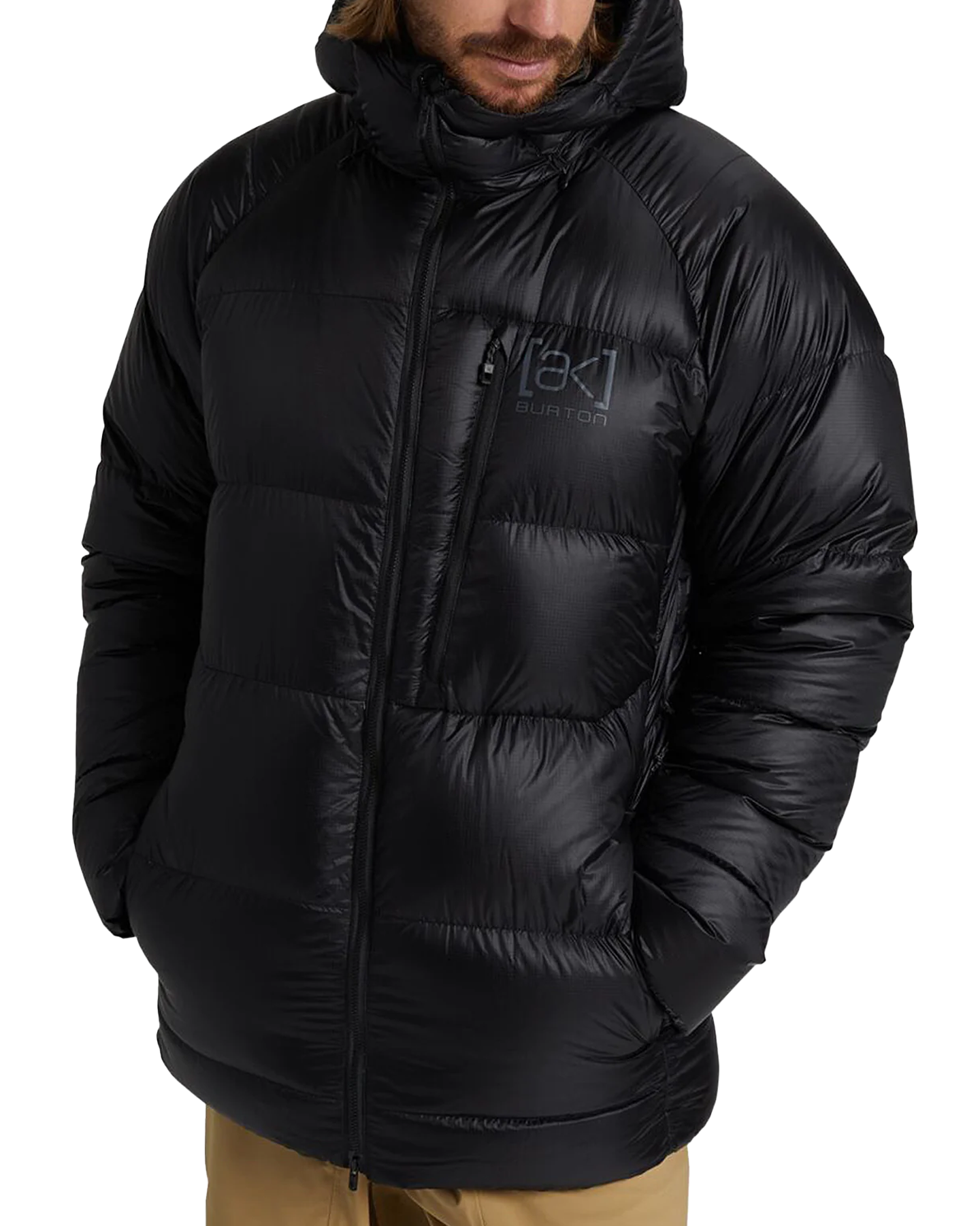 Burton menswear puffer on sale jacket in black