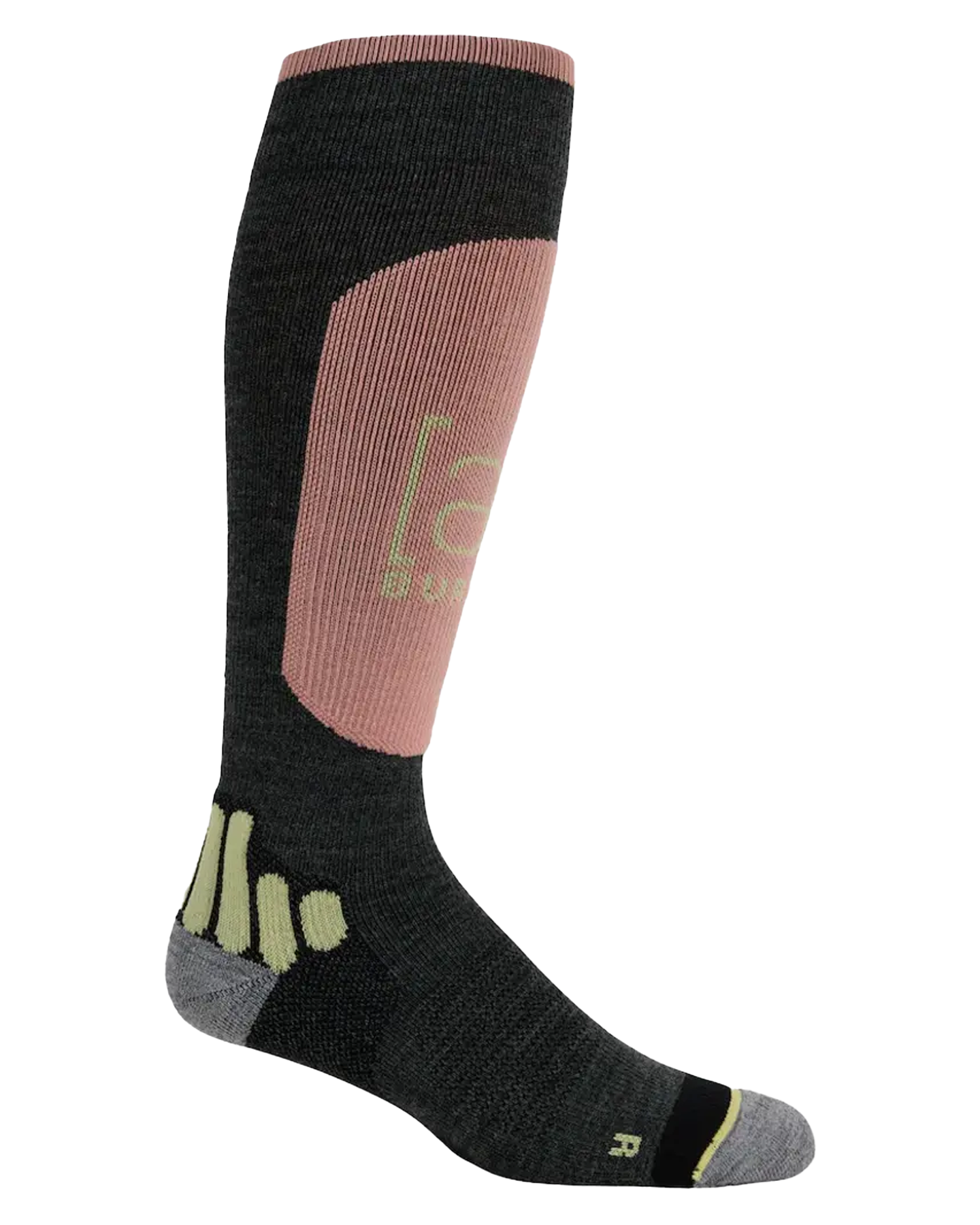 Burton Men's [ak]® Endurance Socks - Reef Pink Socks - SnowSkiersWarehouse